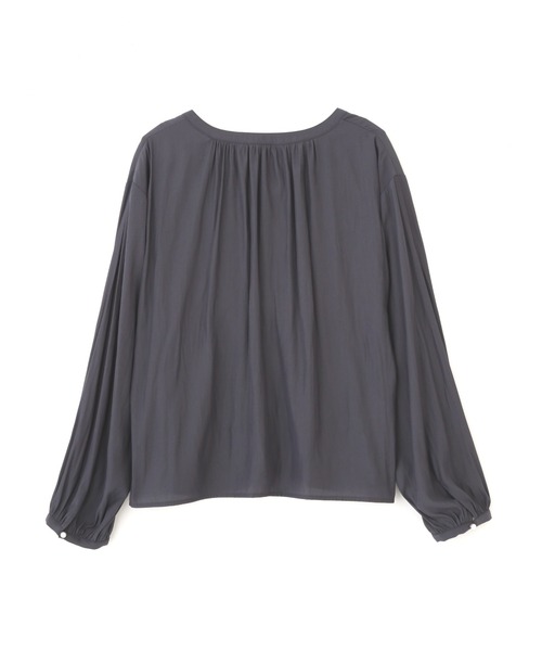 PROPORTION BODY DRESSING（プロポーションボディドレッシング）の「パール釦スキッパーカッセンブラウス / 1212210003（シャツ/ブラウス・レディース・ネイビー/グレー/ホワイト系その他・FREE）」の22枚目の写真