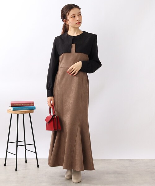 DRESKIP（ドレスキップ）の「◆大人かわいい着こなしに！ビッグ襟セ－ラカラ－ブラウス（シャツ/ブラウス・レディース・ナチュラル/ブラック/ピンク系・02/03）」の13枚目の写真