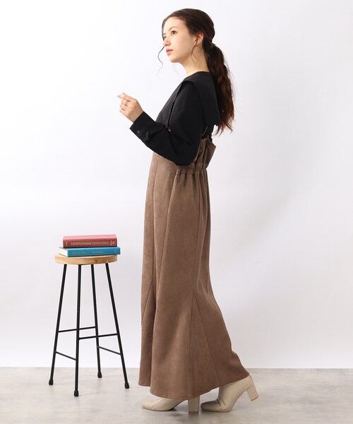 DRESKIP（ドレスキップ）の「◆大人かわいい着こなしに！ビッグ襟セ－ラカラ－ブラウス（シャツ/ブラウス・レディース・ナチュラル/ブラック/ピンク系・02/03）」の14枚目の写真