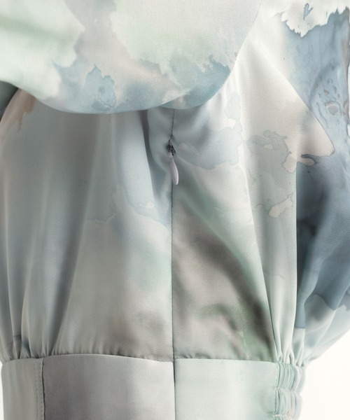 Andemiu(アンデミュウ)の「InkArtボウタイワンピース168834(ワンピース・レディース・ブルー/キャメル/その他10・FREE)」の12枚目の写真