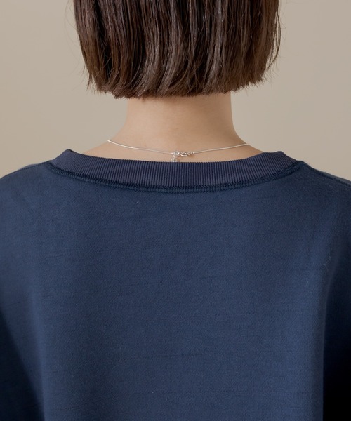 mline（エムライン）の「[mline] ボリュームスウェット（スウェット・レディース・ネイビー/グレー・FREE）」の16枚目の写真