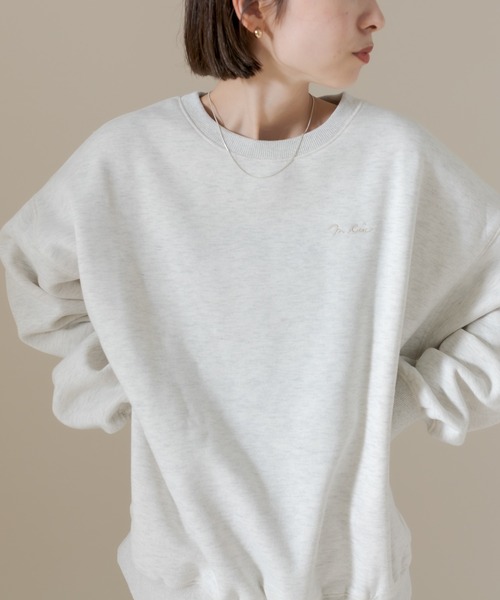 mline（エムライン）の「[mline] ボリュームスウェット（スウェット・レディース・ネイビー/グレー・FREE）」の15枚目の写真