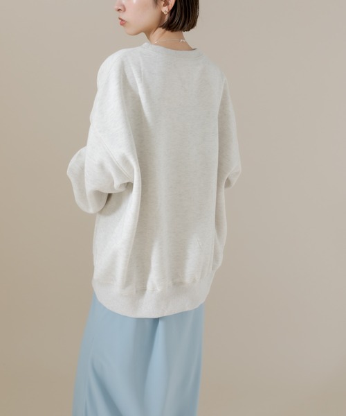 mline（エムライン）の「[mline] ボリュームスウェット（スウェット・レディース・ネイビー/グレー・FREE）」の19枚目の写真