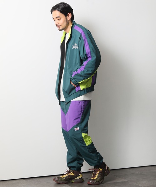 NERDY ステッチウーブンセットアップ ナイロン ジャケット　ナイロンパンツ NERDY ステッチウーブンセットアップ ナイロン ジャケット ナイロン