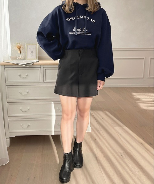 apres jour(アプレジュール)の「サテンリボンロゴパーカー【ZOZOTOWN限定アイテム】(パーカー・レディース・ネイビー/スモークピンク/ライトピンク/アイボリー・フリー/X-LARGE)」の19枚目の写真