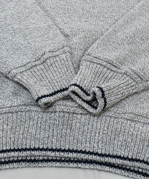 VINTAGE(ヴィンテージ)の「【ヴィンテージ古着】90s OUTFITTERS 鹿 アニマル刺繍 コットンニット セーター(ニット/セーター・メンズ・グレー・X-LARGE)」の4枚目の写真