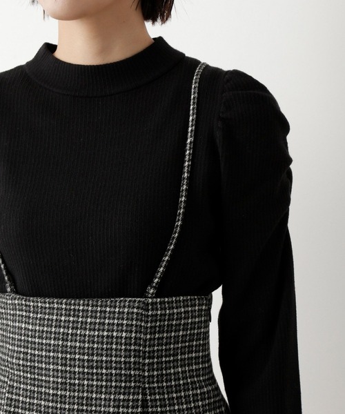 mysty woman（ミスティウーマン）の「レースアップナロー2WAYスカート 170587（スカート・レディース・ブラウン/ブルー/アイボリー/グレー系その他/ベージュ系その他・FREE）」の12枚目の写真