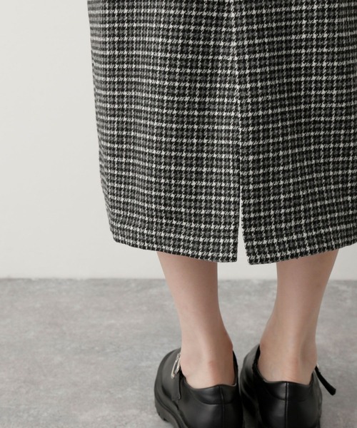 mysty woman（ミスティウーマン）の「レースアップナロー2WAYスカート 170587（スカート・レディース・ブラウン/ブルー/アイボリー/グレー系その他/ベージュ系その他・FREE）」の17枚目の写真