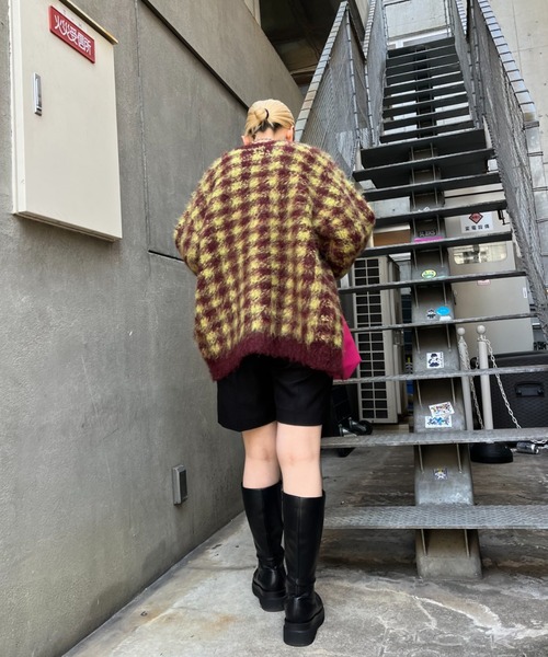 CIAOPANIC（チャオパニック）の「スタイルアップイージーショートパンツ（その他パンツ・レディース・ブラウン/ブラック/アイボリー・SMALL/MEDIUM）」の4枚目の写真