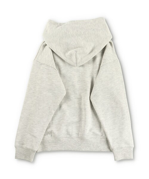 NAUTICA（ノーティカ）の「【NAUTICA/ノーティカ】アップリケロゴ裏毛パーカー（スウェット・キッズ・杢グレー/ネイビー/アイボリー/ブルーグレー/マスタード/ダークグリーン・130/120/140/150）」の8枚目の写真