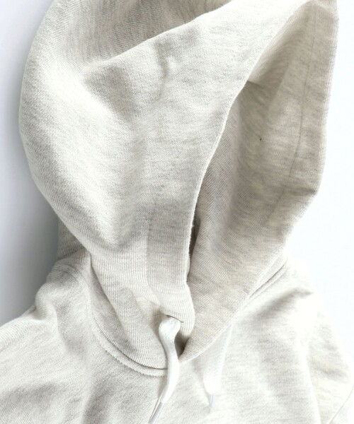 NAUTICA（ノーティカ）の「【NAUTICA/ノーティカ】アップリケロゴ裏毛パーカー（スウェット・キッズ・杢グレー/ネイビー/アイボリー/ブルーグレー/マスタード/ダークグリーン・130/120/140/150）」の9枚目の写真