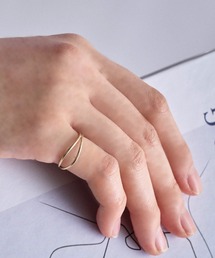 SETUP7 | 【SETUP7】14KGF ウェーブリング HKO(リング)