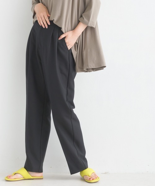OMNES(オムネス)の「TRストレッチタックテーパードパンツ(その他パンツ・レディース・ピンク/モスグリーン/モカ/ブラック/グレー・LARGE/MEDIUM/X-LARGE)」の15枚目の写真