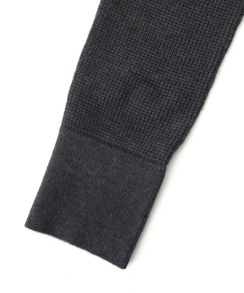 NERGY（ナージー）の「ニットレッグウォーマー（レッグウォーマー・レディース・ブルー/チャコールグレー・FREE）」の5枚目の写真