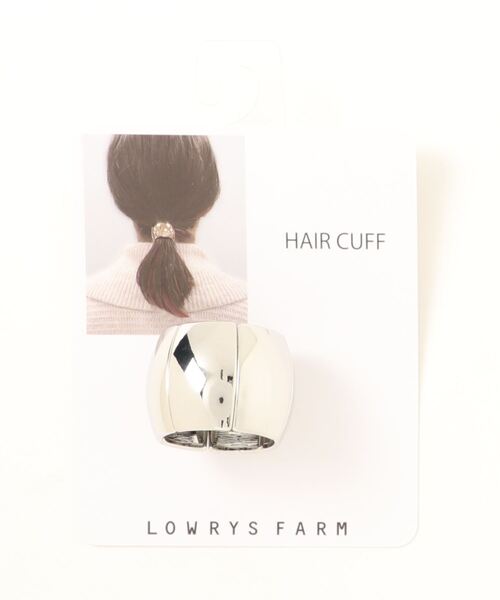 LOWRYS FARM(ローリーズファーム)の「ゴムメタルヘアカフ 174649(その他ヘアアクセサリー・レディース・シルバー/ゴールド・FREE)」の6枚目の写真