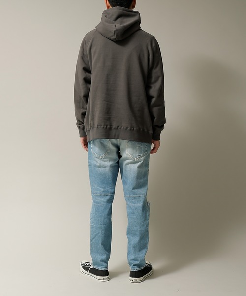 NUMBER (N)INE（ナンバーナイン）の「SCHOOL OF VISUAL COMEDY PULLOVER HOODIE（パーカー・メンズ・ダークグレー/ブラック/トップグレー・2/3/4）」の14枚目の写真