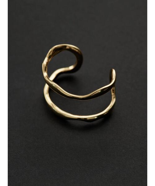 AMERICAN HOLIC(アメリカンホリック)の「ダブルラインバングル(バングル/リストバンド・レディース・ゴールド・FREE)」の5枚目の写真