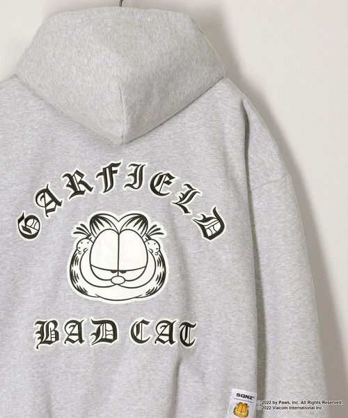 SlashDate（スラッシュデイト）の「【GARFIELD / ガーフィールド】COOL CAT HOODIE/バックデザイン/ビッグ