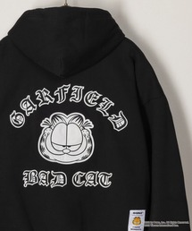 【GARFIELD / ガーフィールド】COOL CAT HOODIE/バックデザイン/ビッグシルエット/ユニセックス/裏起毛