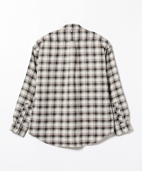 B:MING by BEAMS(ビーミングバイビームス)の「B:MING by BEAMS / ツイル チェック レギュラーカラー シャツ(シャツ/ブラウス・メンズ・ネイビー/ベージュ/グリーン・SMALL/MEDIUM/LARGE/X-LARGE)」の20枚目の写真