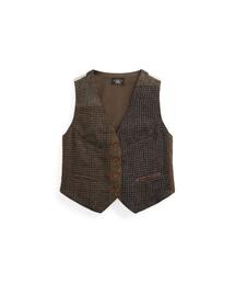 RRL | パッチワーク ツイード ベスト(ベスト)