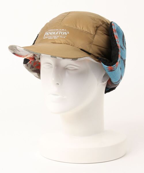 PENDLETON(ペンドルトン)の「PENDLETON×TAIONリバーシブルキャップ゛(キャップ・メンズ・ベージュ/オリーブ/ブラック・FREE)」の1枚目の写真