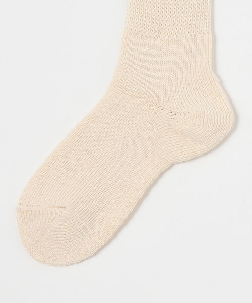 BEAMS（ビームス）の「FAB.IT / Chuck（ソックス/靴下・メンズ・ナチュラル/グレー/ダークグリーン/ブラック/ホワイト・ONE SIZE）」の6枚目の写真