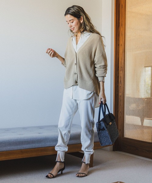 BAYFLOW(ベイフロー)の「フェイクレザーコンビカゴバッグ(かごバッグ・レディース・ブラック/ブラウン・FREE)」の17枚目の写真