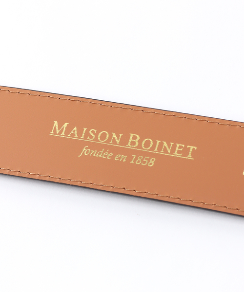 IENA メゾンボワネ ベルト IENA（イエナ）の「【MAISON BOINET/メゾンボワネ】10mm belt