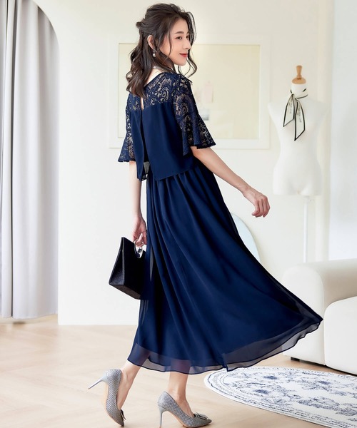 セール】ドレス ロングドレス 結婚式 パーティー ワンピース ロング丈