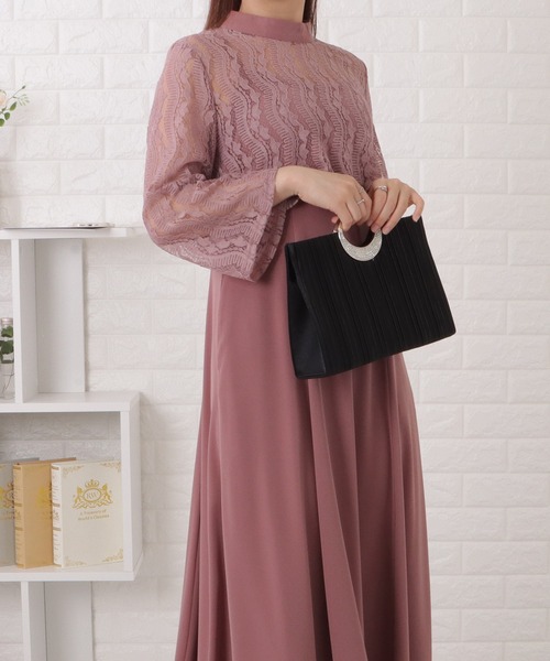 Lace Ladies(レースレディース)の「3wayメタルハンドルサテンプリーツスクエアバッグ(クラッチバッグ・レディース・ブラック/オリーブ/シルバー/ベージュ・FREE)」の18枚目の写真