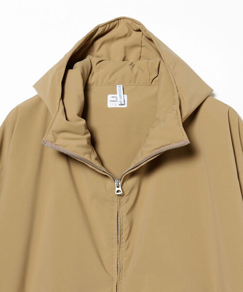 NECESSARY or UNNECESSARY(ネセサリーオアアンネセサリー)の「NECESSARY or UNNECESSARY / RFC パーカーブルゾン(ブルゾン・メンズ・ベージュ/オレンジ・MEDIUM/LARGE)」の4枚目の写真