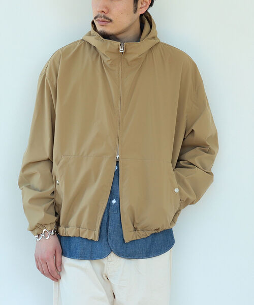 NECESSARY or UNNECESSARY(ネセサリーオアアンネセサリー)の「NECESSARY or UNNECESSARY / RFC パーカーブルゾン(ブルゾン・メンズ・ベージュ/オレンジ・MEDIUM/LARGE)」の16枚目の写真