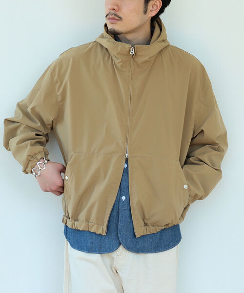 NECESSARY or UNNECESSARY(ネセサリーオアアンネセサリー)の「NECESSARY or UNNECESSARY / RFC パーカーブルゾン(ブルゾン・メンズ・ベージュ/オレンジ・MEDIUM/LARGE)」の17枚目の写真