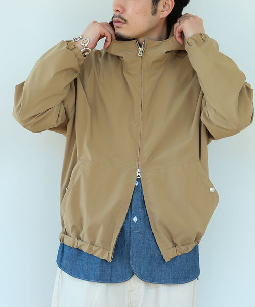 NECESSARY or UNNECESSARY(ネセサリーオアアンネセサリー)の「NECESSARY or UNNECESSARY / RFC パーカーブルゾン(ブルゾン・メンズ・ベージュ/オレンジ・MEDIUM/LARGE)」の18枚目の写真