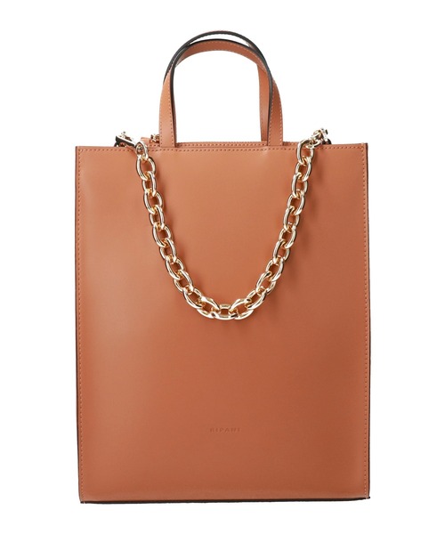 RIPANI(リパーニ)の「【RIPANI】チェーンストラップレザーバッグ(Q36317)(ハンドバッグ・レディース・ブラック/グリーン/ブラウン・ALL)」の10枚目の写真