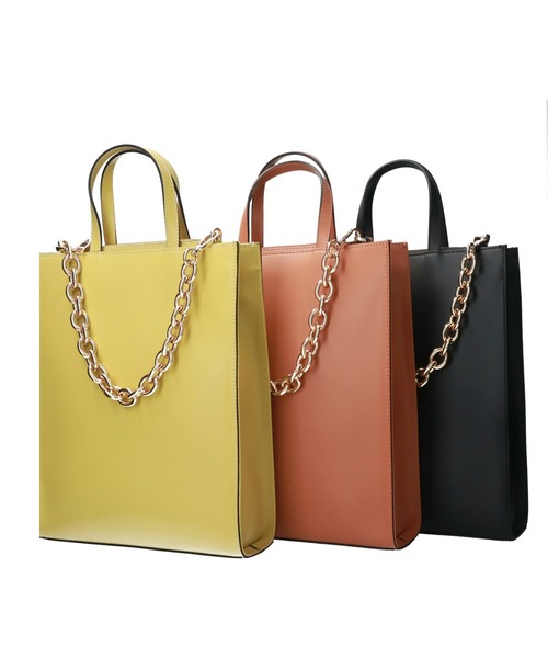 RIPANI(リパーニ)の「【RIPANI】チェーンストラップレザーバッグ(Q36317)(ハンドバッグ・レディース・ブラック/グリーン/ブラウン・ALL)」の15枚目の写真