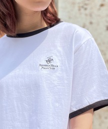 BEVERLY HILLS POLO CLUB | 【BEVERLY HILLS POLO CLUB】天竺リンガークロプトクロップドTシャツ 32877749/32877750(Tシャツ/カットソー)