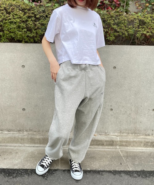 BEVERLY HILLS POLO CLUB(ビバリーヒルズポロクラブ)の「【BEVERLY HILLS POLO CLUB】リンガークロップドTシャツ 短丈 32877749/32877750(Tシャツ/カットソー・レディース・ブラック/ホワイト/ピンク/グレー/ブラック系その他2/ホワイト系その他2・M)」の11枚目の写真