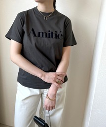AmitieフロッキーロゴTシャツ