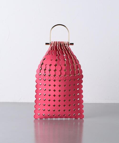 MARY AL TERNA（メアリオルターナ）の「＜MARY AL TERNA＞MOON ハンドバッグ（ハンドバッグ・レディース・ピンク/ブラック・FREE）」の14枚目の写真