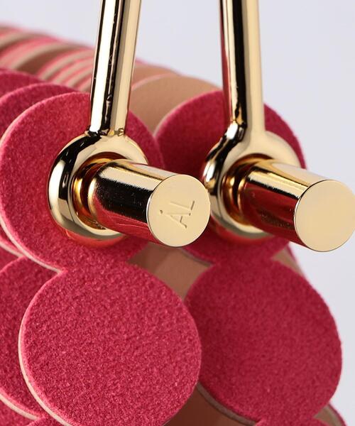 MARY AL TERNA（メアリオルターナ）の「＜MARY AL TERNA＞MOON ハンドバッグ（ハンドバッグ・レディース・ピンク/ブラック・FREE）」の4枚目の写真