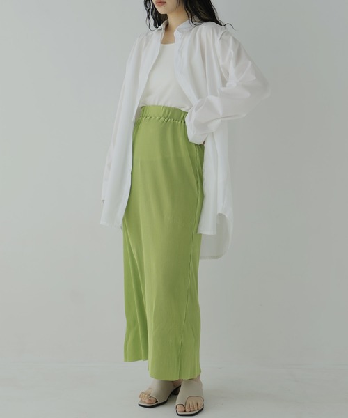 hellam（へラム）の「4WAY アームカットオーバーサイズシャツ（シャツ/ブラウス・レディース・ブラック/オフホワイト/ブルー/イエロー・FREE）」の7枚目の写真