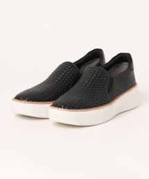 厚底メッシュスリッポンスニーカー