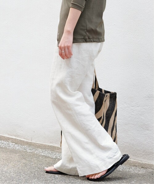 AP STUDIO(エーピーストゥディオ)の「SCENTOF リネンパンツ(ホワイト)(スラックス・レディース・ホワイト・34/36/38/40)」の16枚目の写真