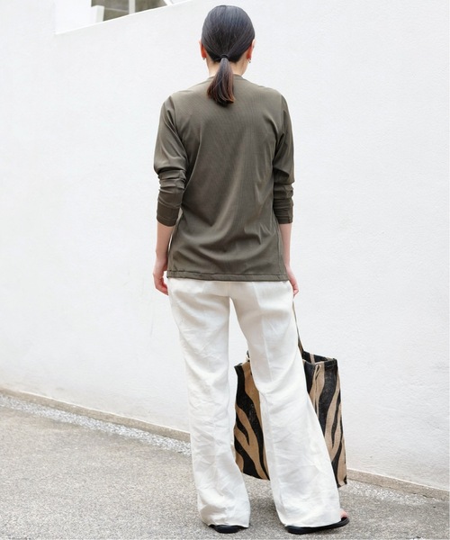 AP STUDIO(エーピーストゥディオ)の「SCENTOF リネンパンツ(ホワイト)(スラックス・レディース・ホワイト・34/36/38/40)」の14枚目の写真