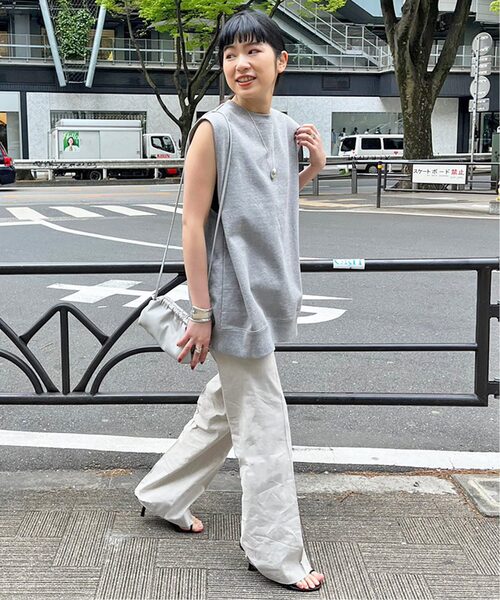 AP STUDIO(エーピーストゥディオ)の「SCENTOF リネンパンツ(ホワイト)(スラックス・レディース・ホワイト・34/36/38/40)」の4枚目の写真