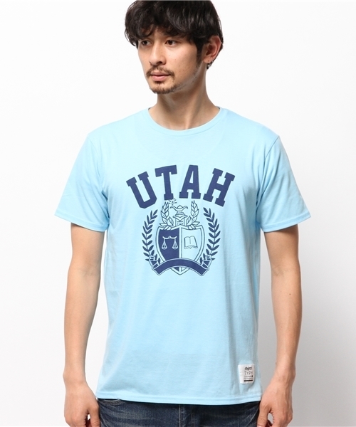 OUTLET(アウトレット)の「【CIAOPANIC TYPY】UTAHプリントTee(Tシャツ/カットソー・メンズ・ホワイト/グレー/サックスブルー・MEDIUM/SMALL/LARGE)」の11枚目の写真