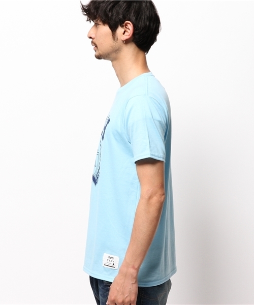 OUTLET(アウトレット)の「【CIAOPANIC TYPY】UTAHプリントTee(Tシャツ/カットソー・メンズ・ホワイト/グレー/サックスブルー・MEDIUM/SMALL/LARGE)」の4枚目の写真
