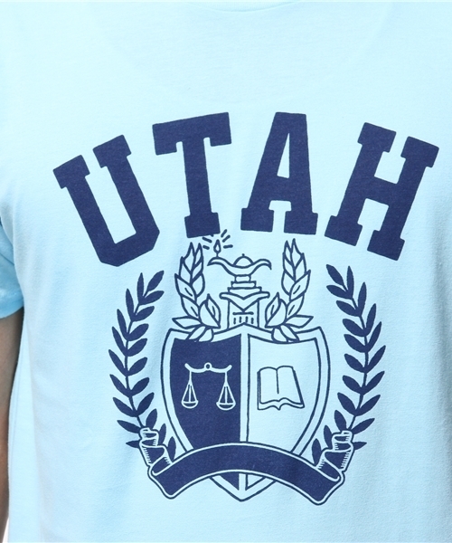 OUTLET(アウトレット)の「【CIAOPANIC TYPY】UTAHプリントTee(Tシャツ/カットソー・メンズ・ホワイト/グレー/サックスブルー・MEDIUM/SMALL/LARGE)」の8枚目の写真